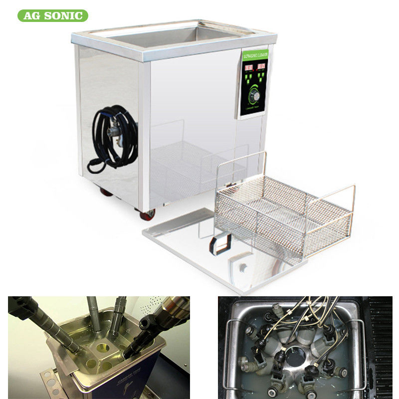 SUS 304 40KHz Material Industrial Ultrasonic Cleaner 60L For Heavy