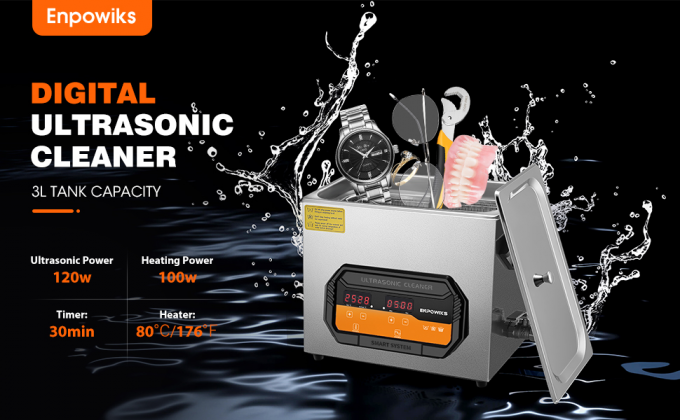 3L Ultrasonic Cleaning Machine 100w Ultrasonic Washing Machine 0