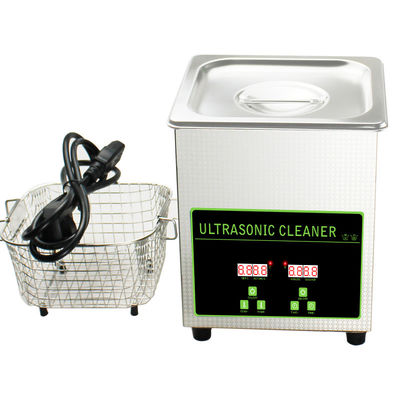 Stainless Steel 304 Digital Ultrasonic Cleaner For Watches Silver Jewelry Lens Eyeglass