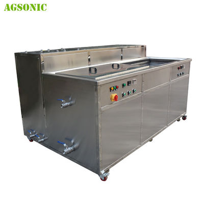 Multiple Stage Industrial Ultrasonic Cleaning Machine , Automated Ultrasonic Bath