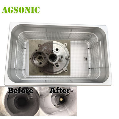 30L Table Top Ultrasonic Cleaning Machine 600W 40khz For Car Parts Auto Parts