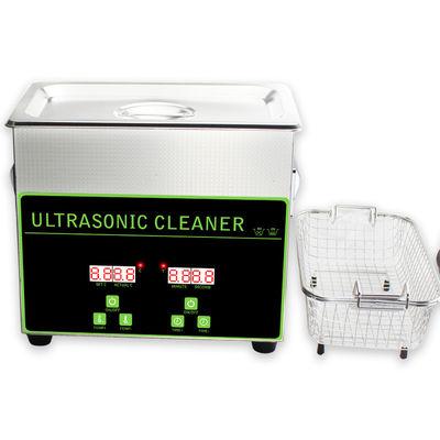 Household Digital Heated Ultrasonic Jewelry Cleaner Safe For Diamonds 3.2L 40KHZ