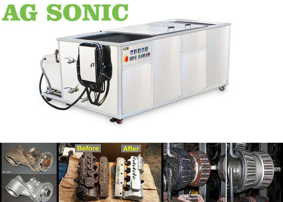Oil Diesel Engine Block Ultrasonic Cleaning Machine With Oil Filter Transducer 28Khz
