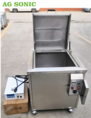 28/40Khz Industrial Ultrasonic Parts Cleaner , 100L Ultrasonic Engine Cleaner For Vessels