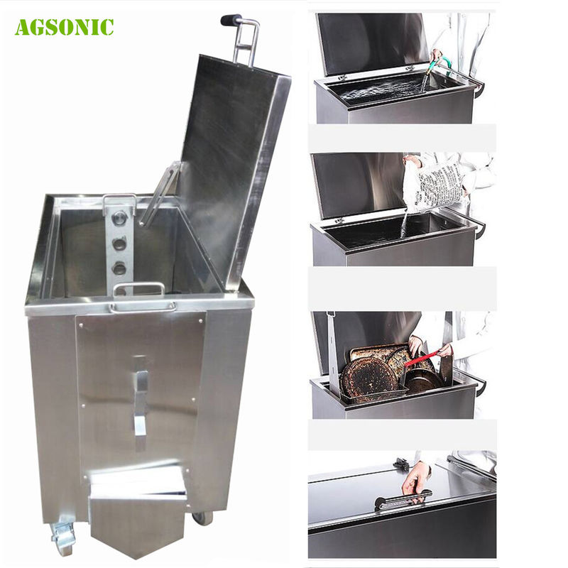 Restaurant Soak Tank168L For Oven Pan Cleaning Soaking Tank Cleaning