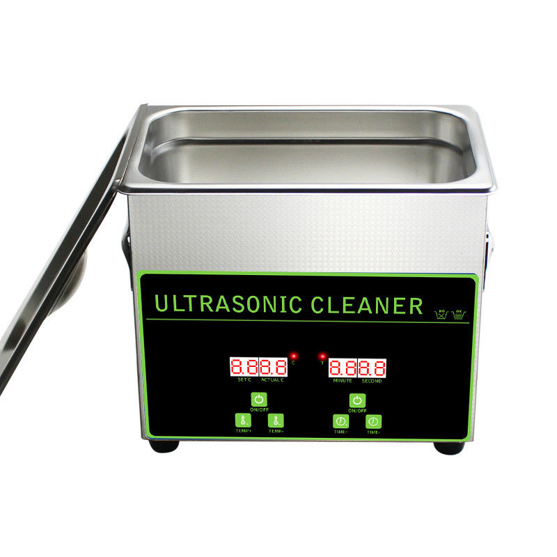 Lab Equipment Digital Ultrasonic Cleaner 3.2L Degas Stainless Steel