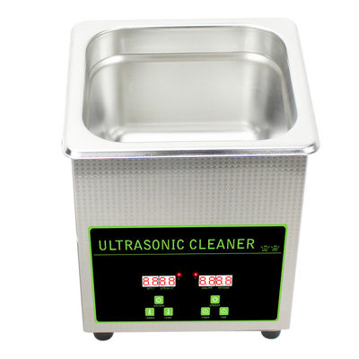 Digital Benchtop Dental Ultrasonic Cleaner Used Jewelry Denture Watch Eyeglasses 2L 40kHz