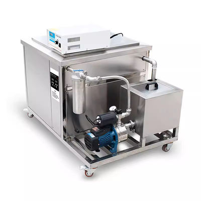 Engine Cylinder Head Ultrasonic Cleaning Machine 28khz With Oil Filter System