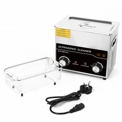 Powerful Ultrasonic Cleaner 3L Tank 160W Heat Control Hot Water Cleaning System