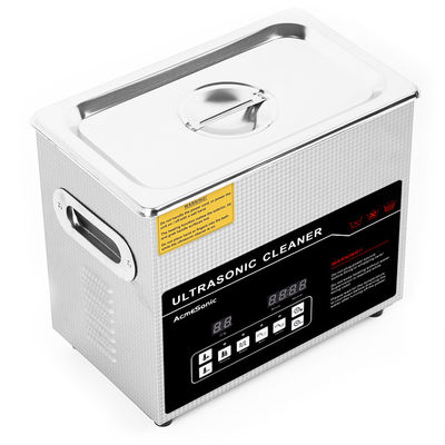 3L Dual Frequency Ultrasonic Cleaner With 4 Transducers 60W Ultrasonic Power 100W Heating Power