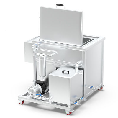 Precision Stainless Steel Industrial Ultrasonic Cleaner 3000W Heating Power 108L 28/40KHz 20-95℃