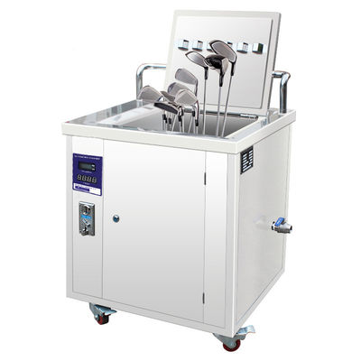 Professional Ultrasonic Golf Club Cleaning Machine , Golf Club Washing Machine With Drainage Valve