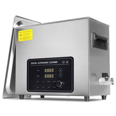 Industrial Digital Ultrasonic Cleaner with 180W Ultrasonic Power 6L Capacity and 7-Level Adjustment