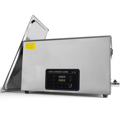 Industrial Digital Ultrasonic Cleaner with 600W Ultrasonic Power 30L Capacity and 7-Level Adjustment