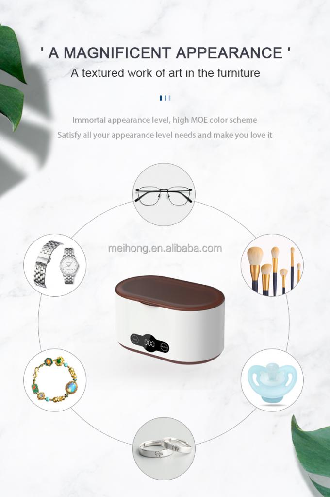 New household ultrasonic cleaners for jewelry eyeglasses watch cleaning 4