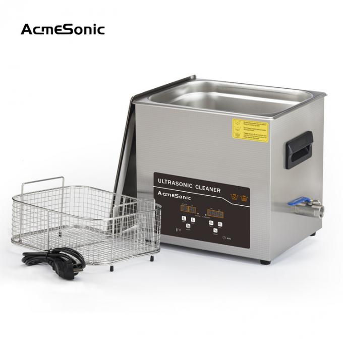 SUS304 Ultrasonic Fuel Injector Cleaner 240W For Hardware Parts 1
