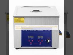 10 Liter Powerful Ultrasonic Cleaner Machine Custom With Adjustable Temperature
